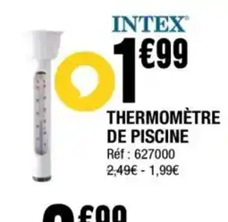 La Foir'Fouille INTEX Thermomètre de piscine offre