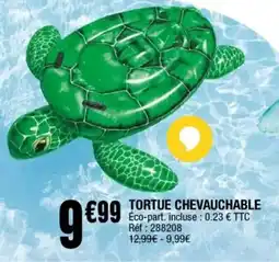 La Foir'Fouille Tortue chevauchable offre