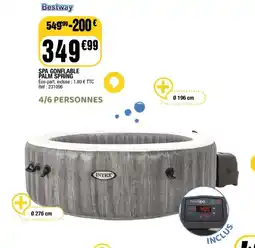 La Foir'Fouille BESTWAY Spa gonflable palm spring offre