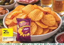 Carrefour RUFFLES Chips saveur jambon fumé offre