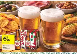 Carrefour SAGRES Bière blonde offre