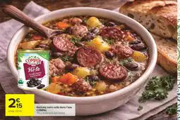 Carrefour COMPAL Haricots noirs cuits dans l'eau offre