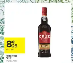 Carrefour CRUZ Porto rouge offre