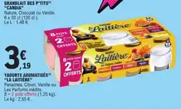 E.Leclerc LA LAITIÈRE Yaourts aromatisés offre