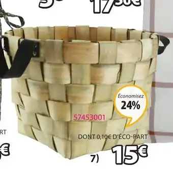 JYSK Panier Hjalmer offre