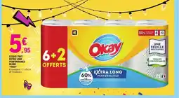 E.Leclerc OKAY Essuie-tout extra long performance blanc offre