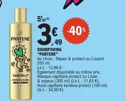 E.Leclerc PANTENE Shampooing offre