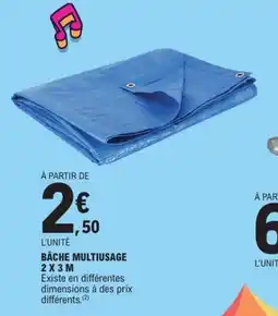E.Leclerc Bâche multiusage 2x3 m offre
