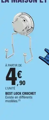 E.Leclerc Best lock crochet offre