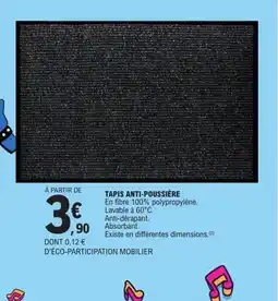 E.Leclerc Tapis anti-poussière offre