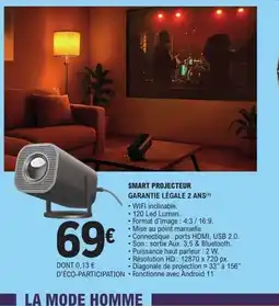 E.Leclerc Smart projecteur offre