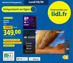 Lidl PHILIPS Smart TV offre