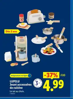Lidl LUPILU Jouet accessoires offre