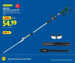 Lidl PARKSIDE Taille-haies à manche long offre
