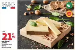 Auchan Comté aop 18 mois offre