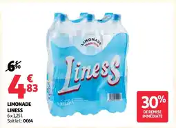 Auchan Liness limonade offre