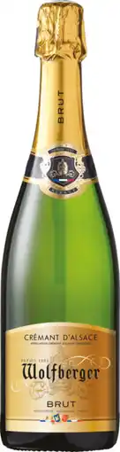 Auchan Supermarché Wolfberger crémant d'alsace aop offre