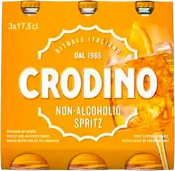 Auchan Crodino apéritif crodino sans alcool offre