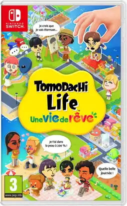 Auchan Nintendo la console nintendo switch lite + le jeu tomodachi life - une vide de rêve offre