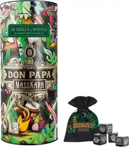 Auchan Don papa rhum coffret rhum don papa masskara offre