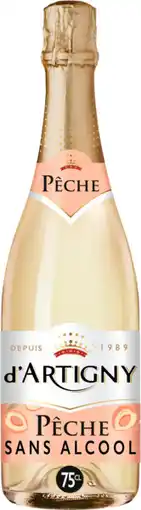 Auchan D'artigny d'artigny pêche sans alcool offre
