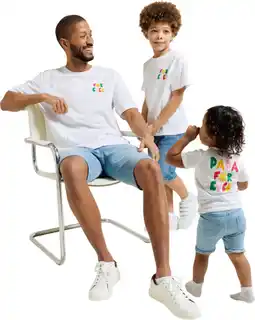 Auchan In extenso tee-shirt bébé, enfant ou homme inextenso offre