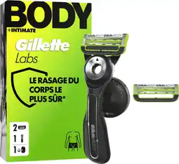 Auchan Gillette rasoir labs body gillettes offre