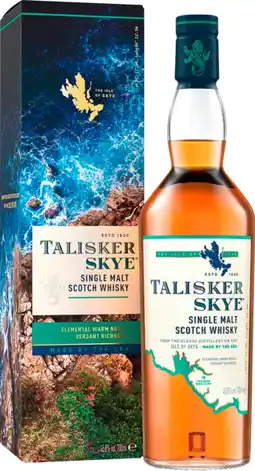 Auchan Talisker whisky talisker skye offre