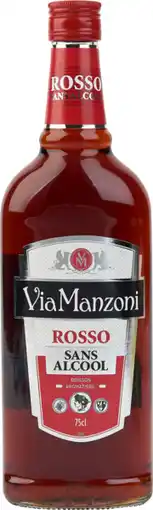 Auchan Auchan via manzoni rosso sans alcool offre