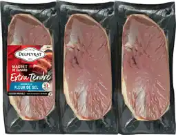 Auchan Delpeyrat 3 magrets de canard marinés delpeyrat offre