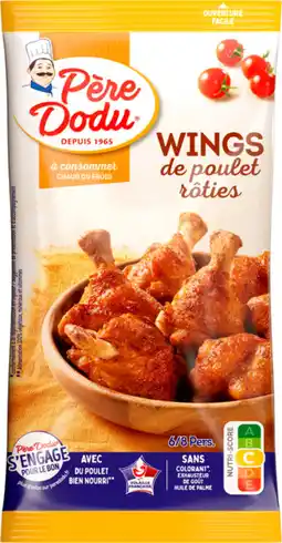 Auchan Pere dodu wings de poulet rôties père dodu offre