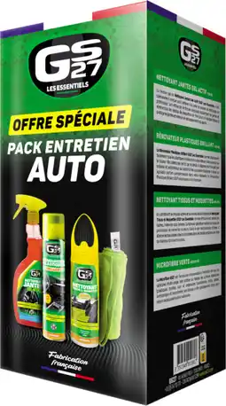 Auchan Sansmarque coffret d'entretien auto gs27 offre
