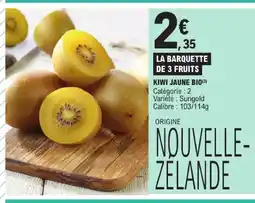 E.Leclerc Kiwi jaune bio offre