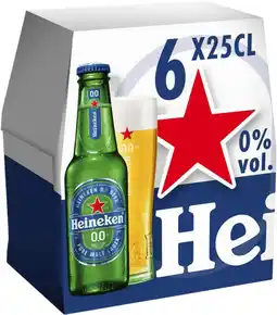 Auchan Heineken bière blonde heineken sans alcool offre