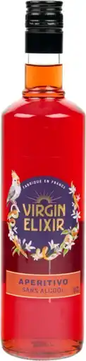 Auchan Virgin virgin elixir aperitivo sans alcool offre