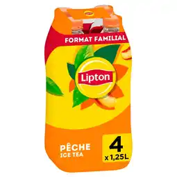 Auchan Lipton lipton pêche offre