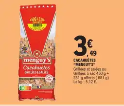 E.Leclerc Menguy's cacahuètes offre
