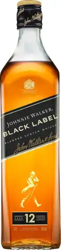 Auchan Johnnie walker whisky johnnie walker black label 12 ans offre