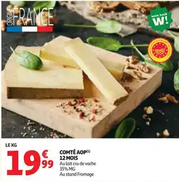 Auchan Comté aop 12 mois offre