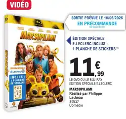 E.Leclerc Marsupilami édition spéciale offre