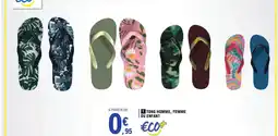 E.Leclerc Eco+ tong homme, femme ou enfant offre