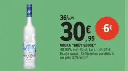 E.Leclerc Grey goose vodka offre
