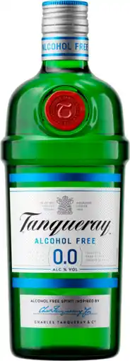 Auchan Tanqueray gin gin tanqueray sans alcool offre