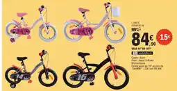 E.Leclerc Woodsun velo 14 ou 16 offre