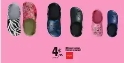 E.Leclerc Tissaia sabot homme, femme ou enfant offre