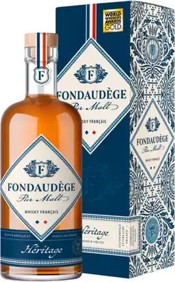 Auchan Fondaudege whisky fondaudège héritage offre