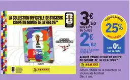 E.Leclerc Panini album panini stickers coupe du monde de la fifa 2026 offre