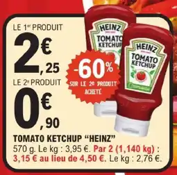 E.Leclerc Heinz tomato ketchup offre
