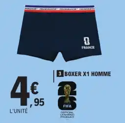 E.Leclerc Fifa boxer x1 homme offre