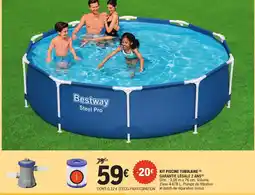 E.Leclerc Bestway kit piscine tubulaire offre